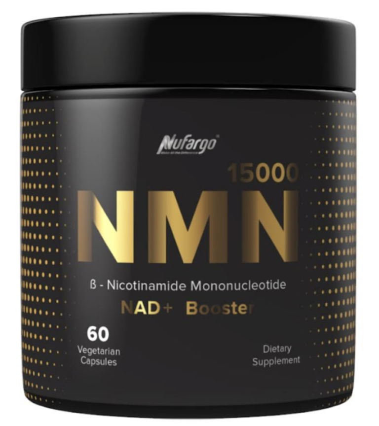 NuFargo NMN15000 Ultra Purity 500mg NAD+ Booster Cellular Energy Supplement for $45 + free shipping w/ $49