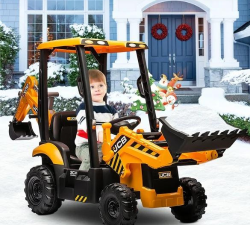 Ignite the imagination of your little construction enthusiast with JCB 12V Ride on Excavator with Front & Back Loader for just $205.99 Shipped Free (Reg. $349.99)