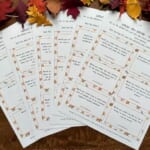 Free Printable Thanksgiving Would You Rather Questions for Kids