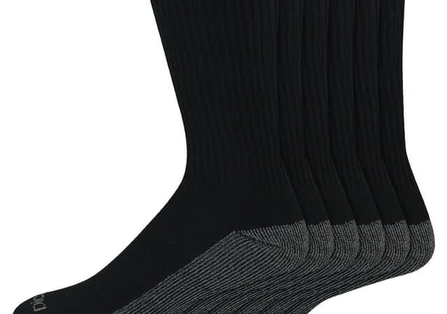 Dickies Men's Dri-Tech Crew Socks for $8 + free shipping w/ $35