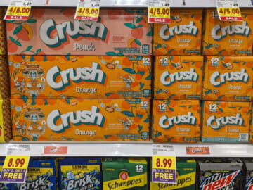 Crush Soda 12-As Low As $2.85 At Kroger (Regular Price $8.99)