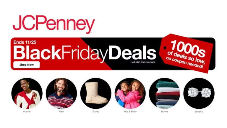 JCPenney Black Friday Deals Are Here!