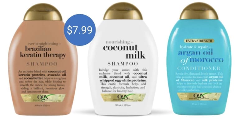 New OGX Coupon Makes Haircare $7.99