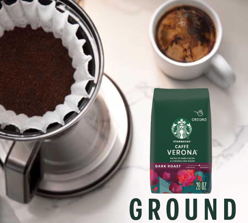 Starbucks Caffè Verona Dark Roast Ground Coffee, 28 Oz as low as $9 Shipped Free (Reg. $15.35)