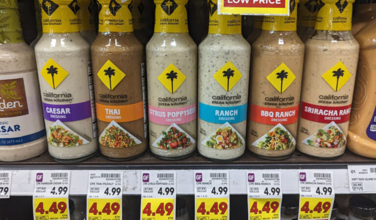 California Pizza Kitchen Dressing Just $2.49 At Kroger (Regular Price $4.99)