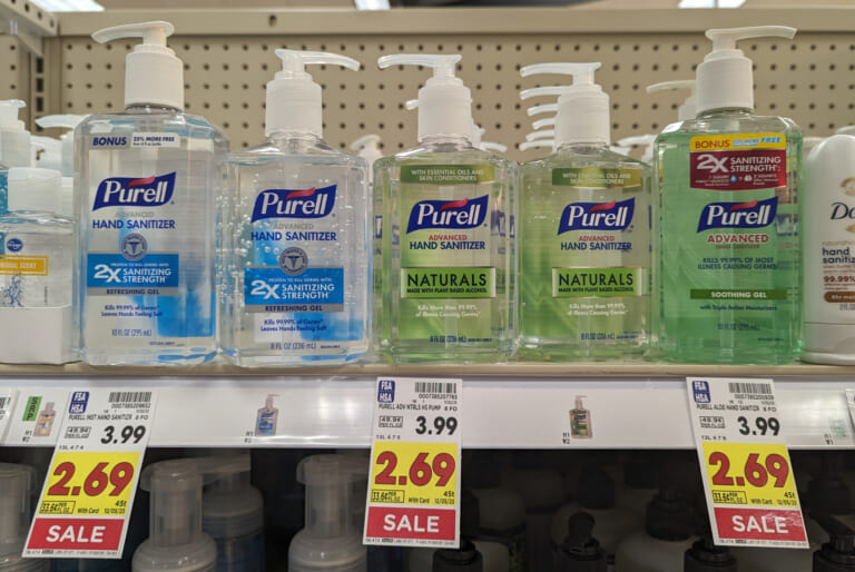 Purell Hand Sanitizer Just $1.69 At Kroger