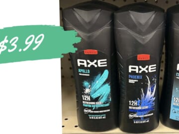 $3.99 Axe Body Wash at the Publix Extra Savings Event