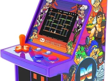 My Arcade Data East Hits Micro Player: 2 for $32 + free shipping w/ Prime