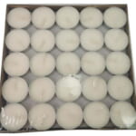 Amari White Unscented Indoor/Outdoor Tealight Candles 100ct for $5 + pickup