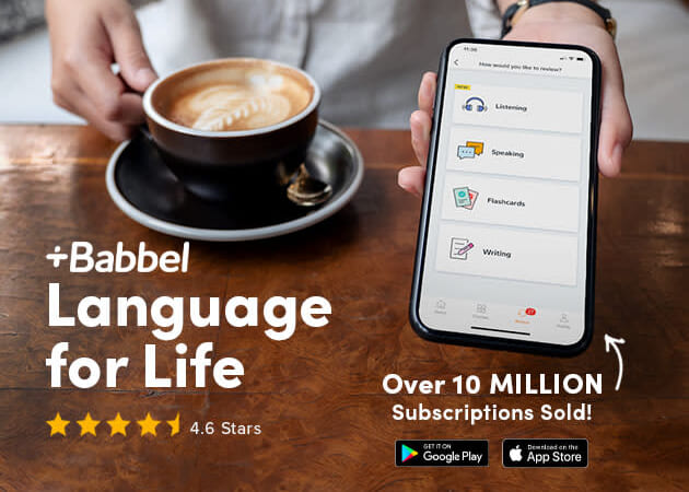 Babbel Language Learning Lifetime Subscription for $140