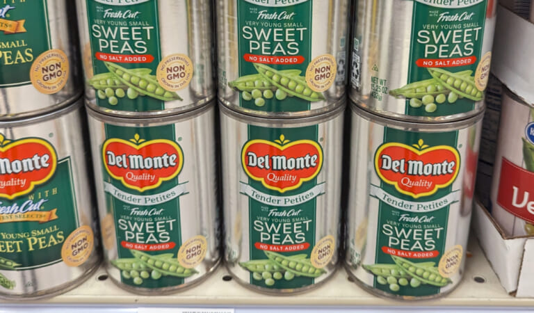 Del Monte Tender Petites Sweet Peas $1.79 Per Can At Kroger