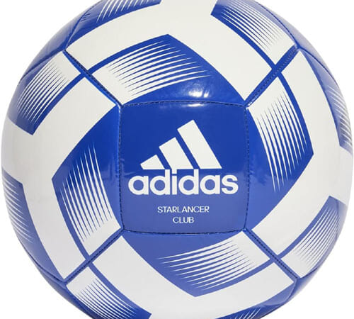 adidas Unisex-Adult Starlancer Club Soccer Ball (Size 5, Royal Blue) $10 (Reg. $18) – Lowest price in 30 days