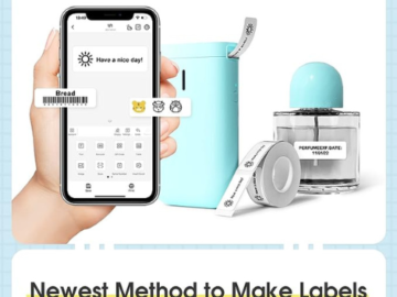 Revolutionize your labeling experience with Label Maker Machine for just $11.99 After Code (Reg. $29.99)