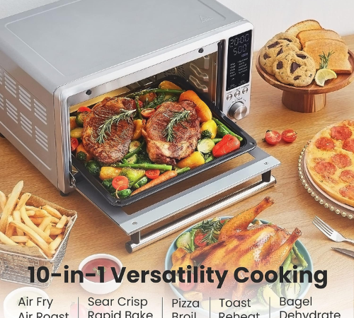 Amazon Black Friday! Comfee Flashwave 24-Quart 10-in-1 Toaster Oven Air Fryer $99.99 After Coupon (Reg. $300) + Free Shipping – Prime Exclusive Deal!