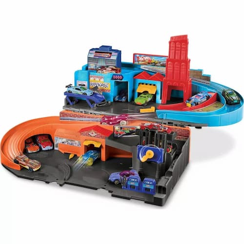 Hot Wheels Ultra Hots Sto & Go Trackset