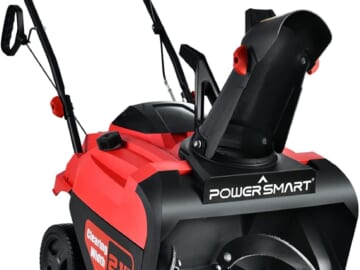 PowerSmart 21" 212cc Single-Stage Gas Snow Blower for $330 + free shipping