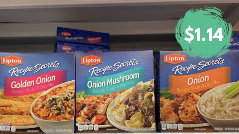 Lipton Recipe Soup Mixes for $1.14 at Publix