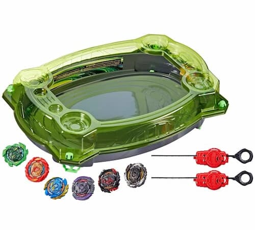 Beyblade Burst QuadDrive Collision Nebula Beyblade Stadium Battle Set only $33.49 (Reg. $90)!