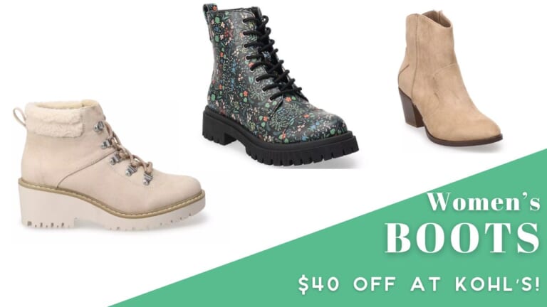 Kohl’s | Sonoma Women’s Boots $16.99