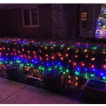 100-LED Christmas Multicolor Net Lights 4-Pack for $15 + free shipping