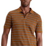 Banana Republic Factory Men's Slim Monogram Pique Polo for $15 + free shipping w/ $50