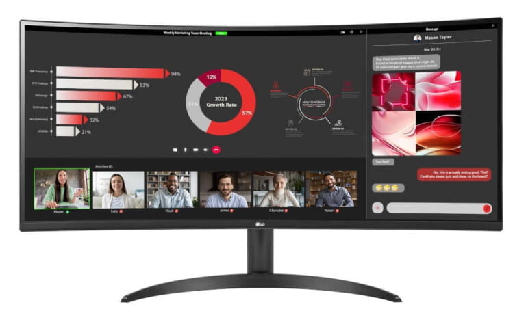 LG 34" Ultrawide 1440p HDR Curved 100Hz FreeSync Monitor for $199 + free shipping