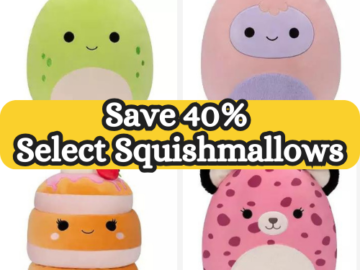 Today Only! Save 40% Select Squishmallows from $7.19 (Reg. $11.99+)