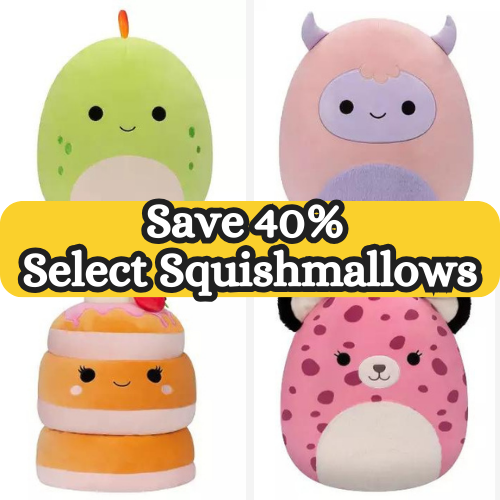 Today Only! Save 40% Select Squishmallows from $7.19 (Reg. $11.99+)