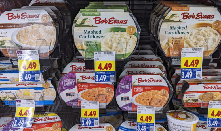 Bob Evans Side Dishes Only $3.49 Each At Kroger