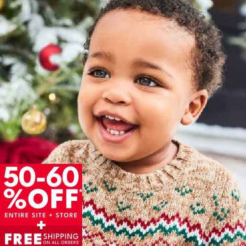 Black Friday Deal! Up to 60% Off Entire Carter’s Site + Free Shipping