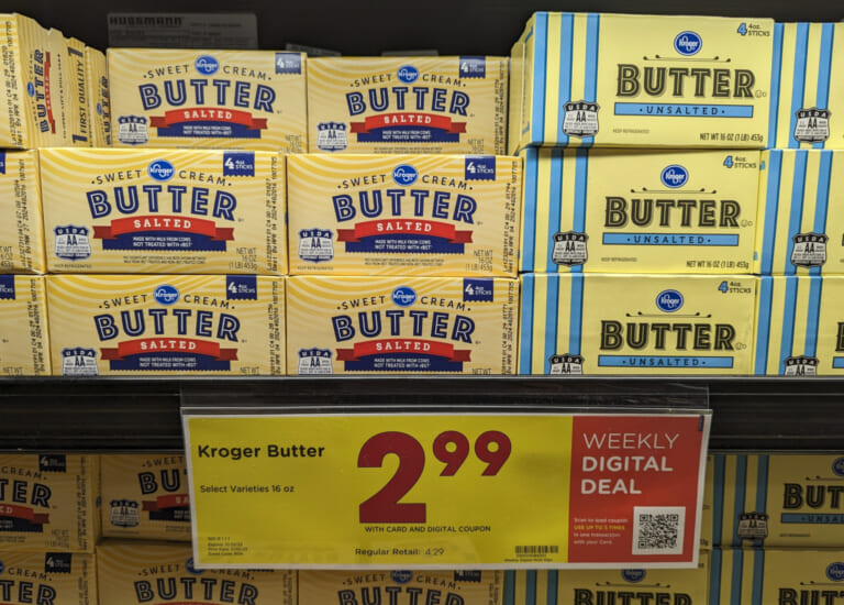 Kroger Butter Just $2.99 At Kroger