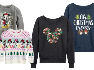 Disney Christmas Sweaters | $12.74 Women, $6.80 Toddler