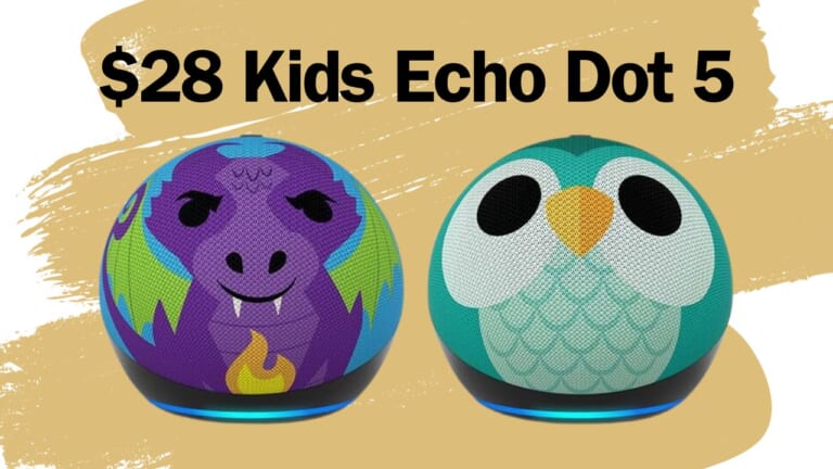 Lowest Price Kids Echo Dot 5 | $27.99 (reg. $60)