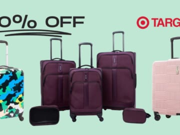 Target | 50% Off 5-Star Luggage!