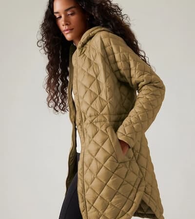 *Rare* Discounts on Athleta Whisper Puffer Jackets & Parkas!