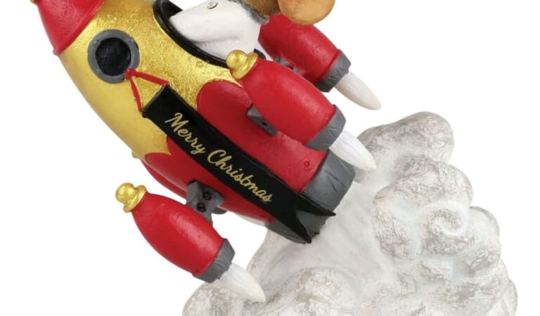 Enesco Tails with Heart FAO Schwarz Mouse to the Moon Figurine for $6 + free shipping