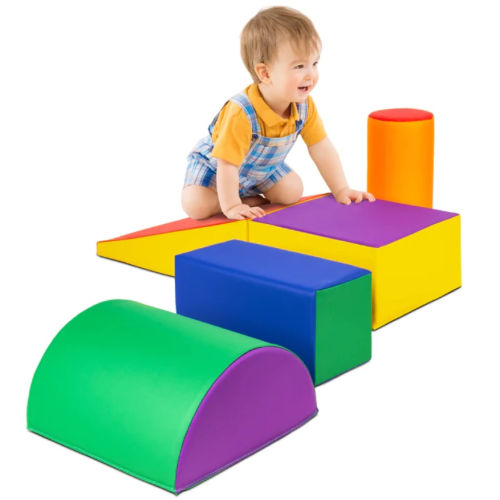 Kids Climb & Crawl Soft Foam Shapes Structure Playset, 5-Piece $99.99 (Reg. $180) + Free Shipping