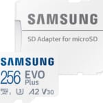 Samsung EVO Plus 256GB microSDXC UHS-I Memory Card w/ Adapter for $15 + free shipping