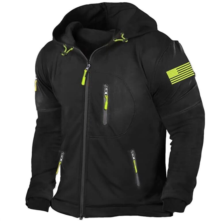 Usportsjournal Men's Full-Zip Jacket for $11 + $9 shipping