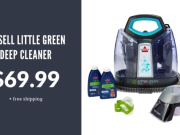 HSN | Bissell Little Green Deep Cleaner $69.99 | Today Only