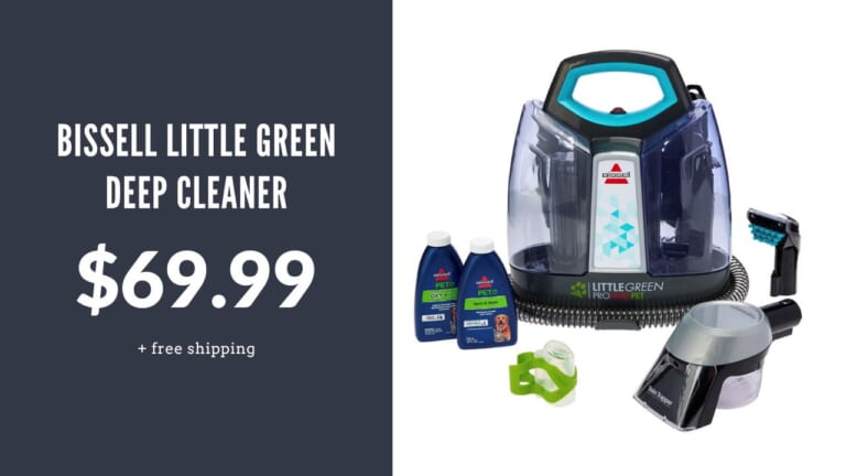 HSN | Bissell Little Green Deep Cleaner $69.99 | Today Only