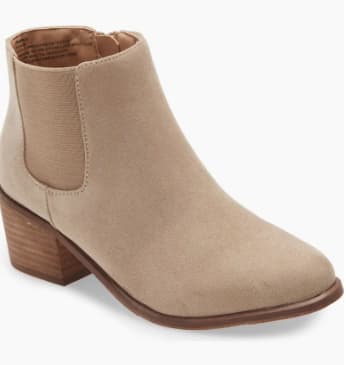 Treasure & Bond Girl's Block Heel Chelsea Boots