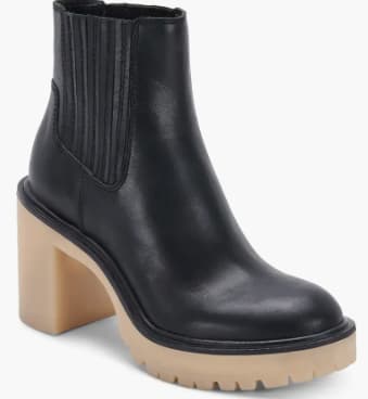 Dolce Vita Caster H2O Waterproof Lug Sole Platform Booties