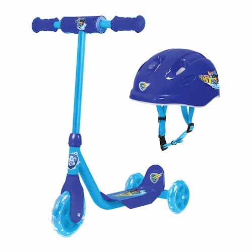 PAW Patrol The Mighty Movie Skye 3 Wheel Scooter & Helmet Set