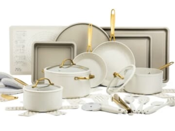 Thyme & Table 32-Piece Cookware & Bakeware Non-Stick Set