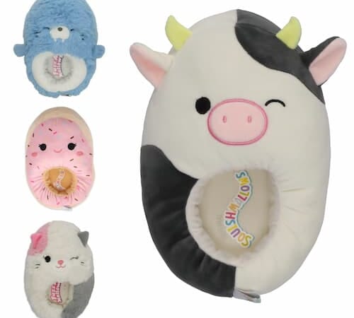 *HOT* Squishmallow Slippers only $10 at Walmart!