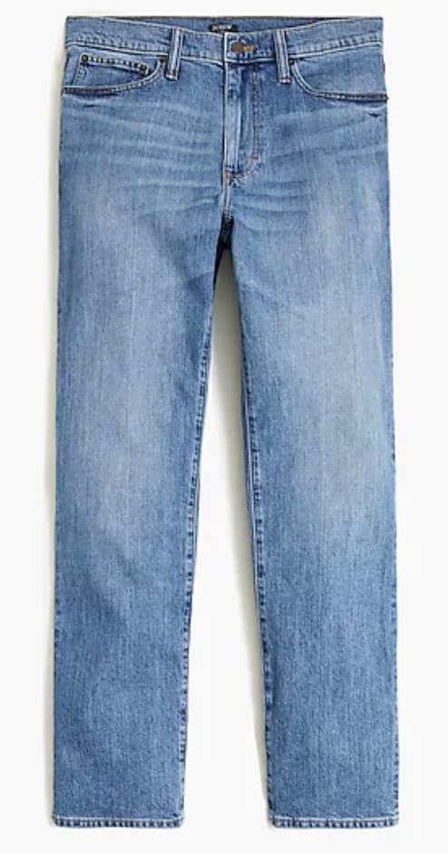 J.Crew Factory Men's Relaxed Fit Jeans (Limited Sizes) for $32 + free shipping w/ $99