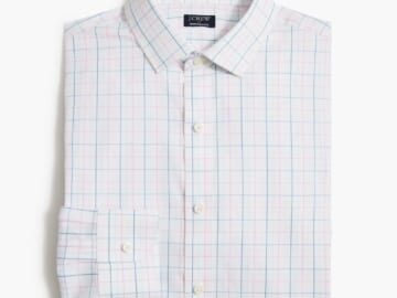 J.Crew Factory Men's Clearance Dress Shirts: Extra 60% off; from $20 + free shipping w/ $99