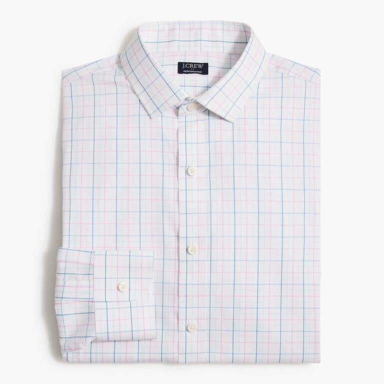 J.Crew Factory Men's Clearance Dress Shirts: Extra 60% off; from $20 + free shipping w/ $99