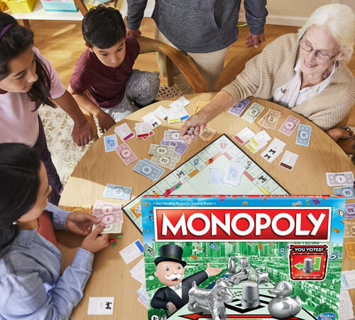 Hasbro Monopoly Token Vote Edition Family Board Game $9.99 (Reg. $22) – Lowest price in 30 days